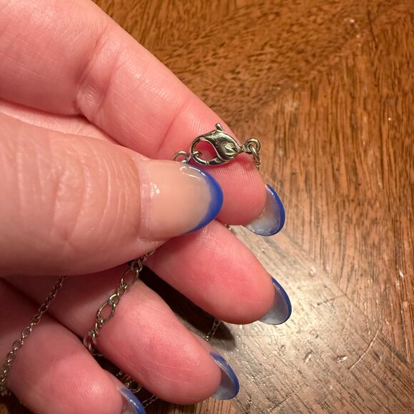 Swarovski Heart Pendant Necklace Silver - Picture 3 of 5